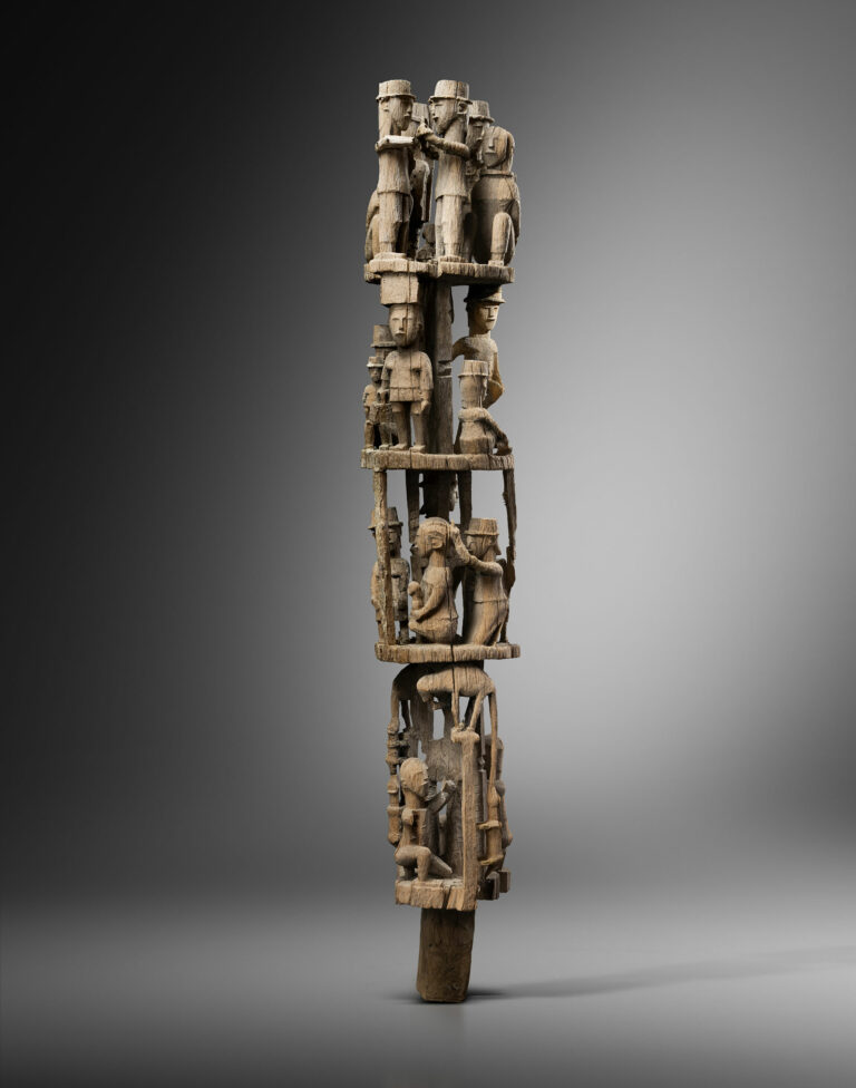 Maroanaky Post Madagascar, southeast region Ca 1950 – 1960 Rosewood H. 189 cm