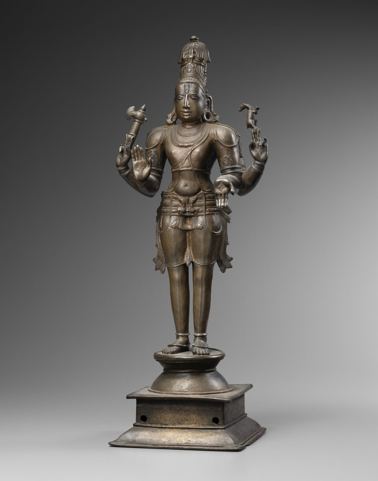 SHIVA AS CHANDRASHEKHARA (LORD OF THE CRESCENT MOON)