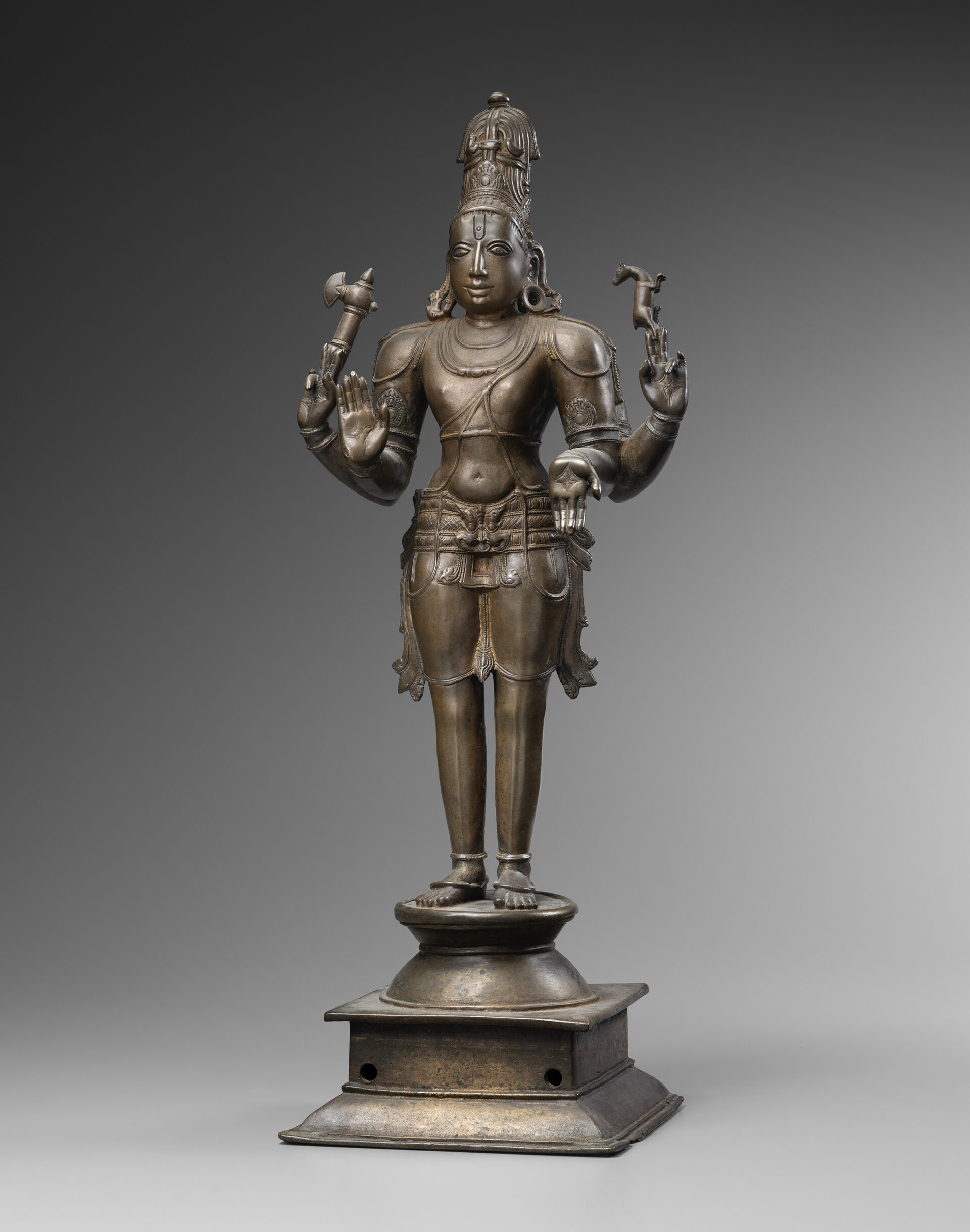 SHIVA AS CHANDRASHEKHARA (LORD OF THE CRESCENT MOON)