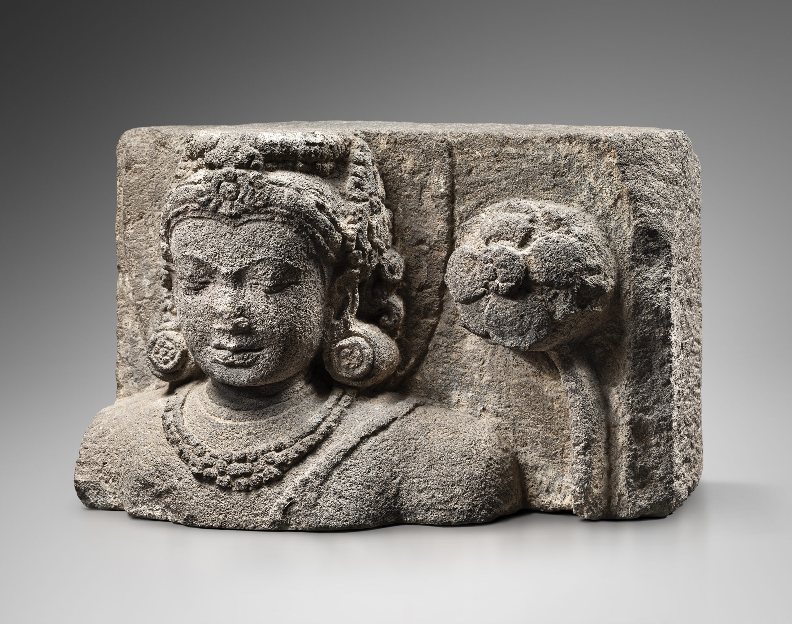 HIGH-RELIEF OF BUST OF PADMAPANI