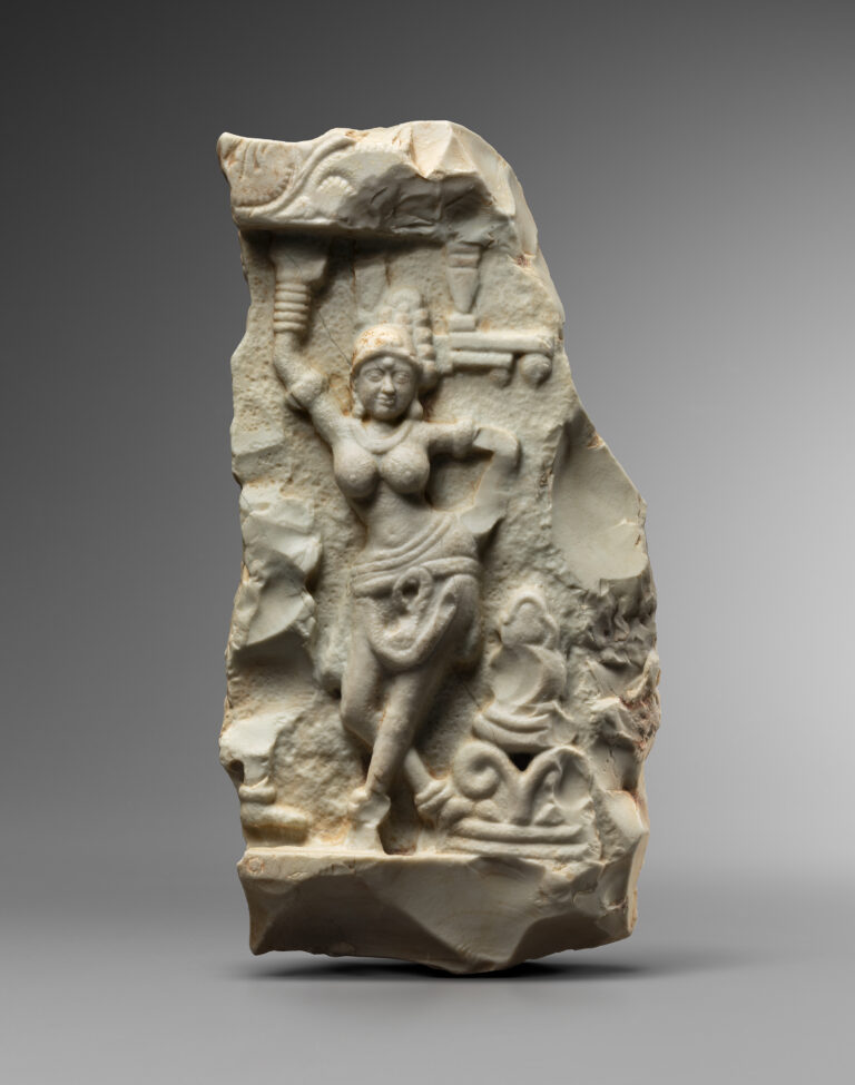 STELE FRAGMENT DEPICTING THE BIRTH OF GAUTAMA BUDDHA