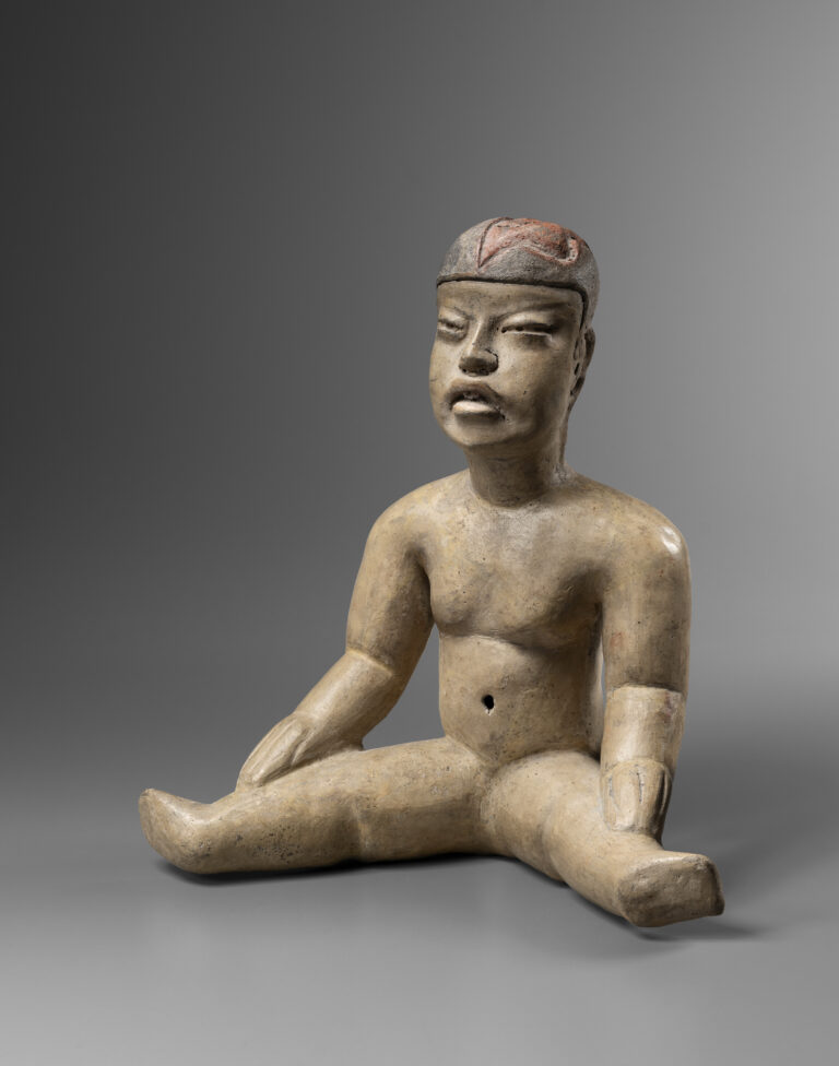 OLMEC SEATED FIGURE